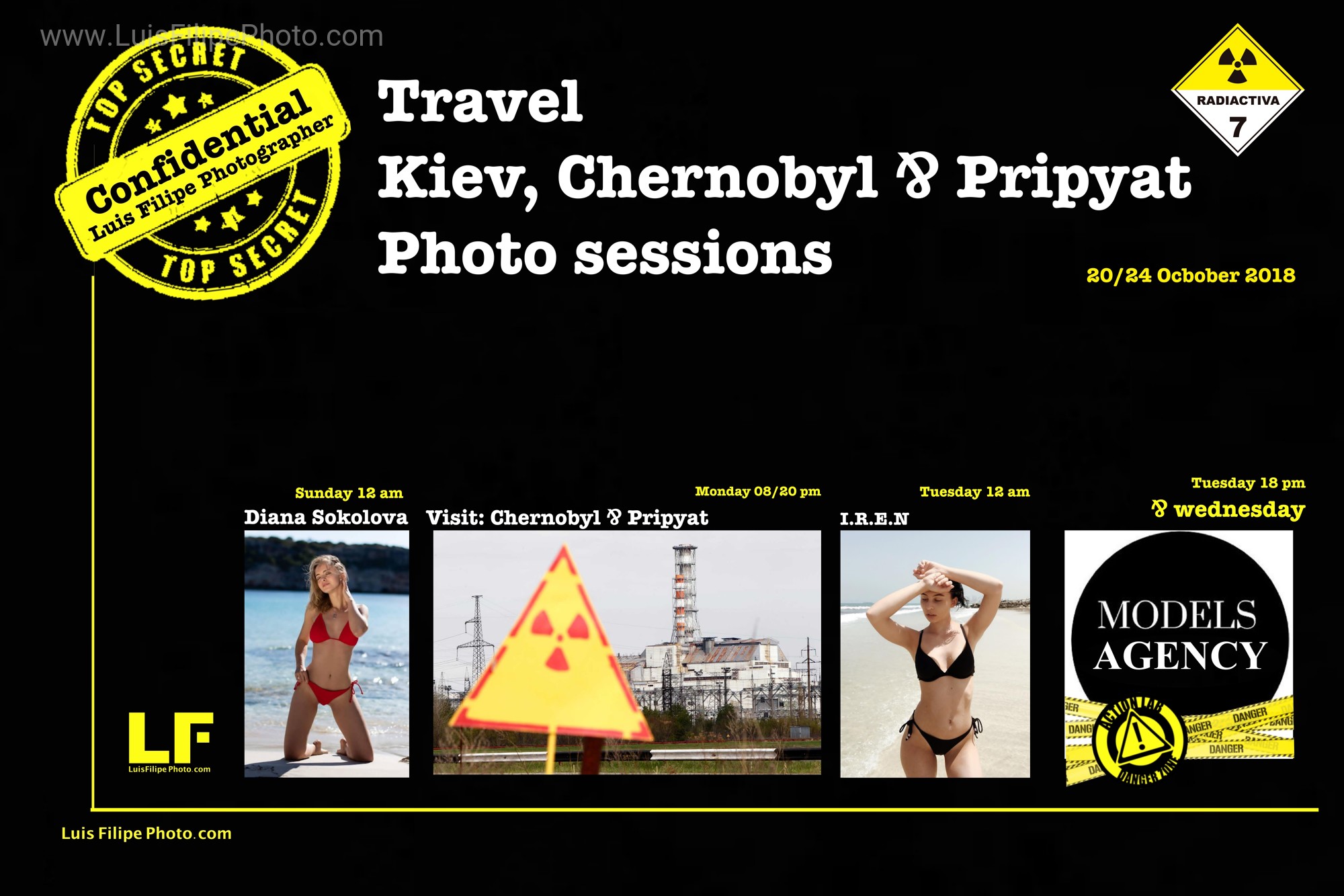 Travel Chernobyl  shooting workshops luis filipe fotografo 