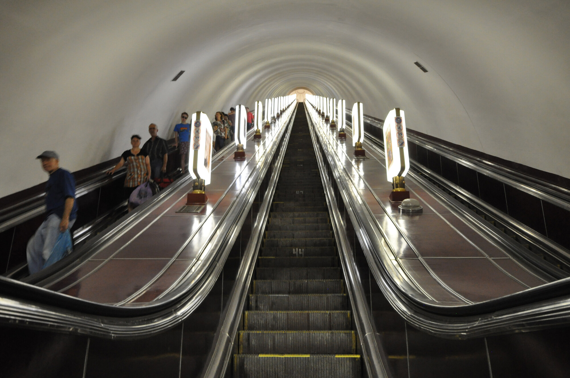Luis Filipe Photographer - escalators-at-the-deepest-metro-station-of-the-world-arsenalna-105-5m-8601894844.jpg