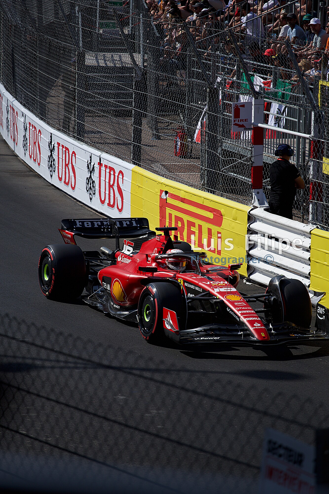 Charles Lecler en Monte Carlo Formula 1 Monaco